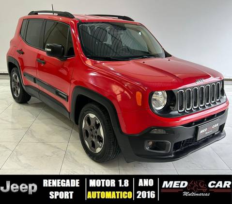 JEEP RENEGADE 1.8 16V FLEX SPORT 4P AUTOMÁTICO